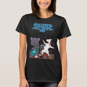 CAT PLAY GUITAR T-Shirt