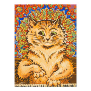 Cat Playing a Piano by Louis Wai Photo Print