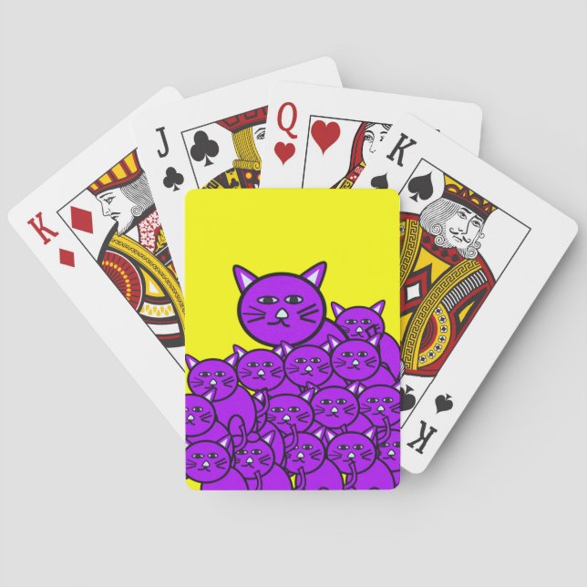 Cat Playing Card Deck (Back)