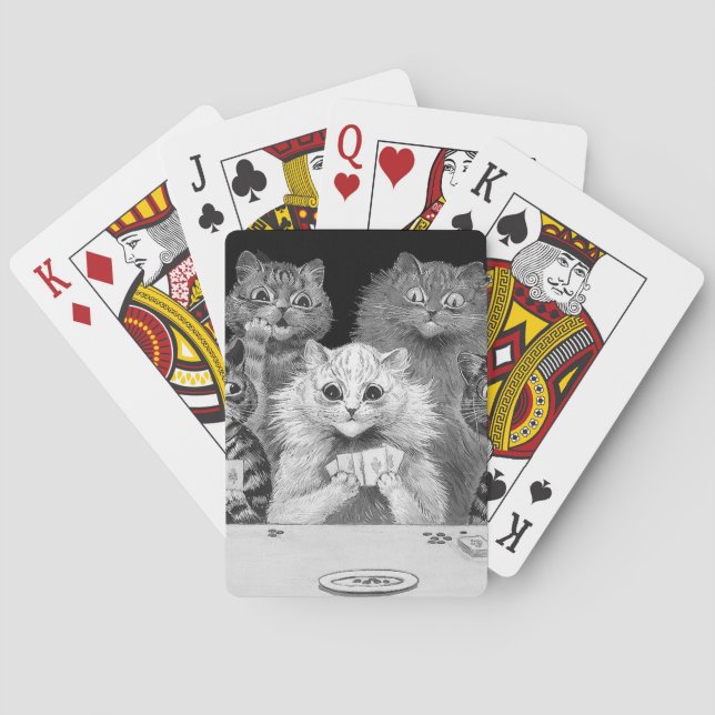 Cat Playing Card, Louis Wain Playing Cards (Back)