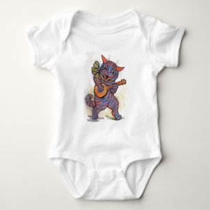 Cat Plays the Banjo Baby Bodysuit