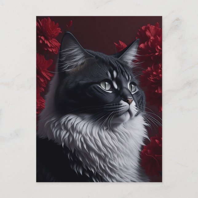 cat po postcard (Front)