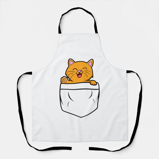 Cat Pocket     Apron (Front)
