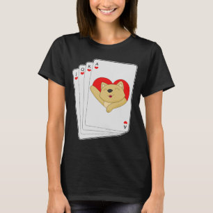 Cat Poker Poker cards T-Shirt