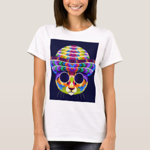Cat pop art T-Shirt