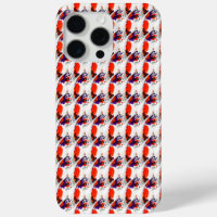 Cat Portrait – Bold Graphic Art Orange and Violet