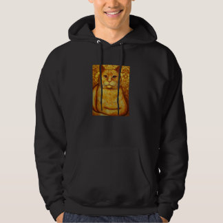 Cat Portrait Gustav Klimt Style   Hoodie