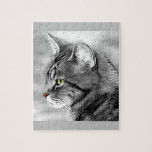Cat  Portrait Jigsaw Puzzle