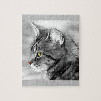 Cat Portrait Jigsaw Puzzle
