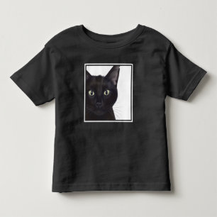Cat, Portrait of Gus Toddler T-Shirt