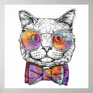 Cat Portrait Poster