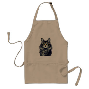 Cat Portrait  Standard Apron