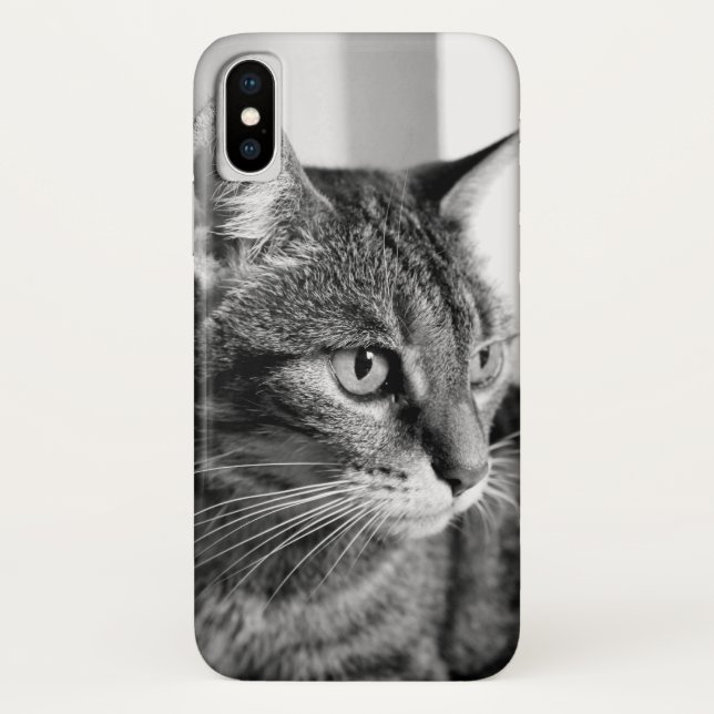 Cat portrait - the thinker Case-Mate iPhone case (Back)