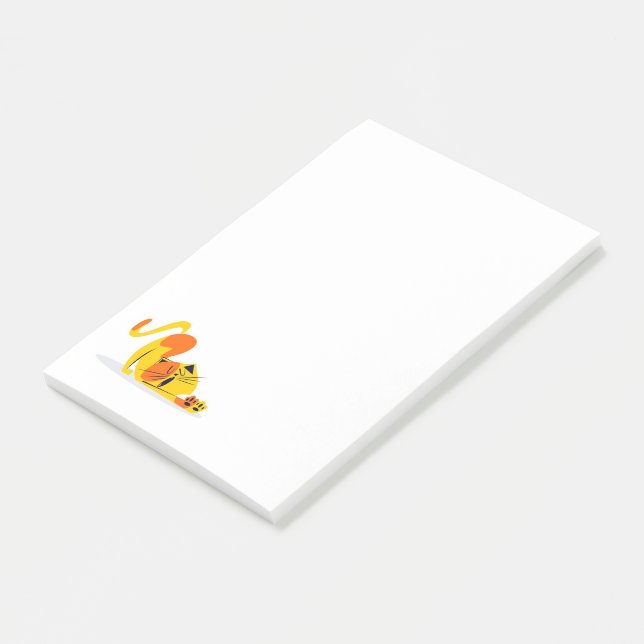 Cat  post-it notes (Angled)
