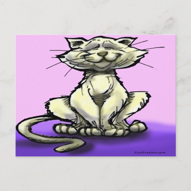 Cat Postcard (Front)