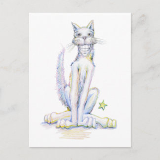 Cat Postcard