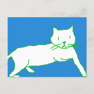 Cat postcard