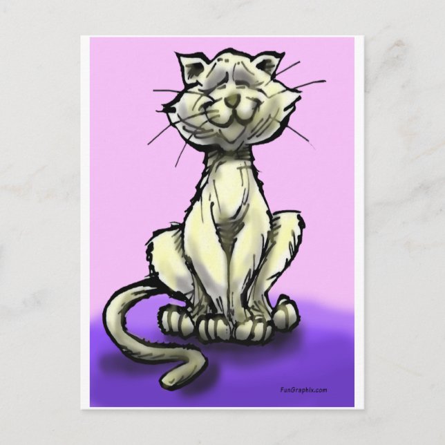 Cat Postcard (Front)