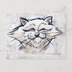 Cat Postcard