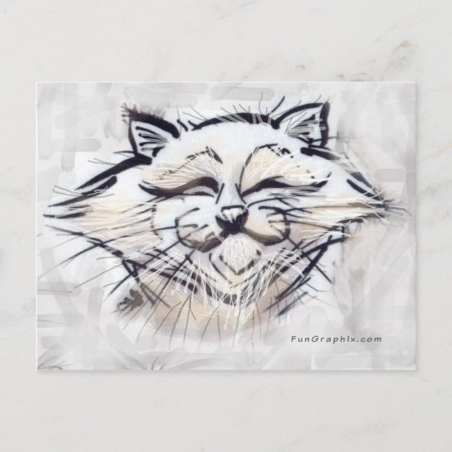 Cat Postcard (Front)