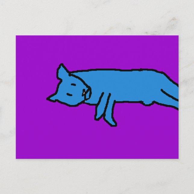 Cat postcard (Front)