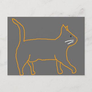 Cat postcard