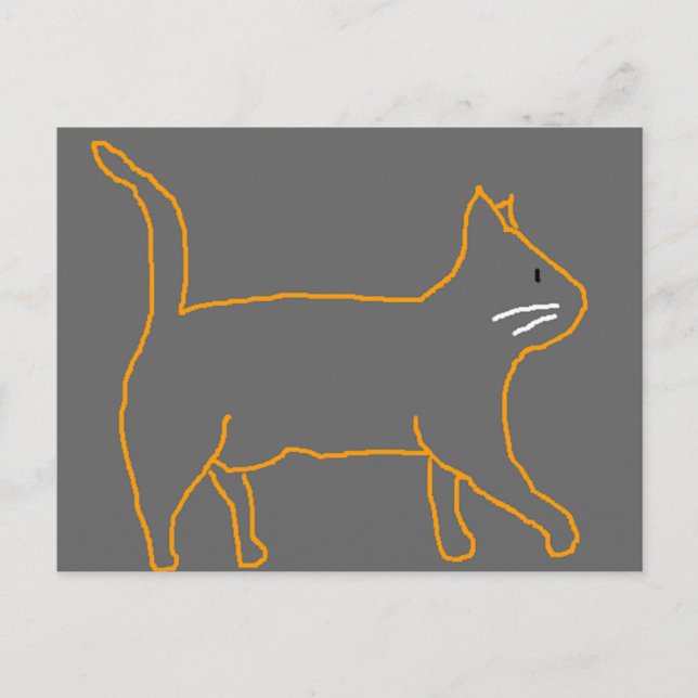 Cat postcard (Front)