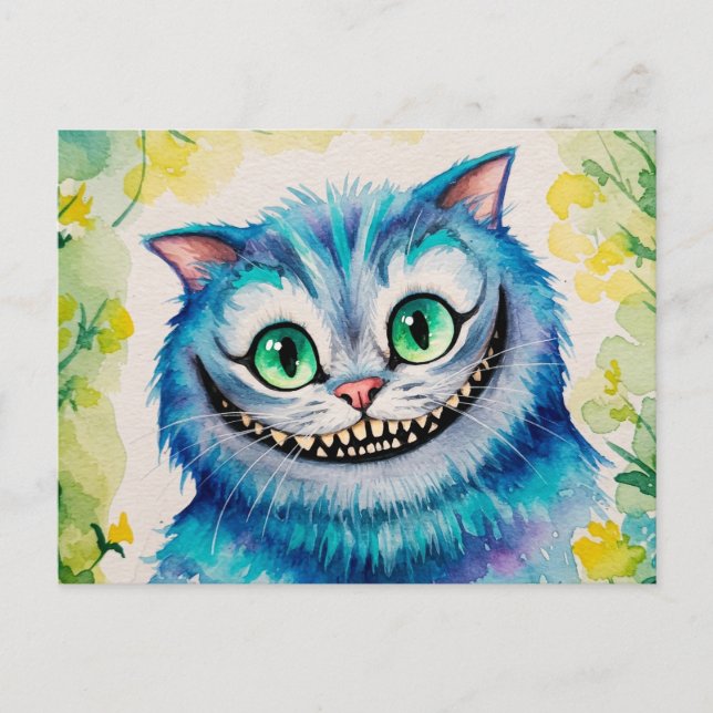 Cat Postcard for Postcrossing (Front)