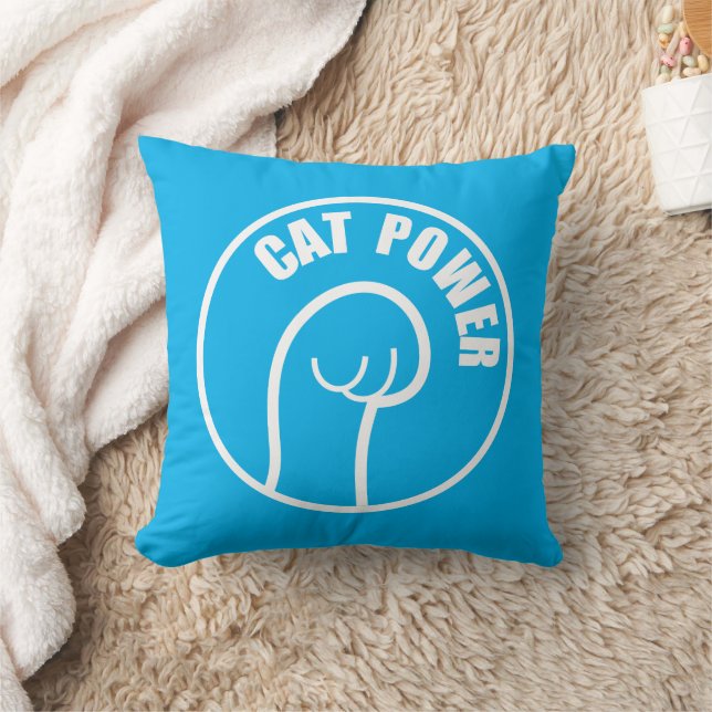 Cat Power Cushion (Blanket)