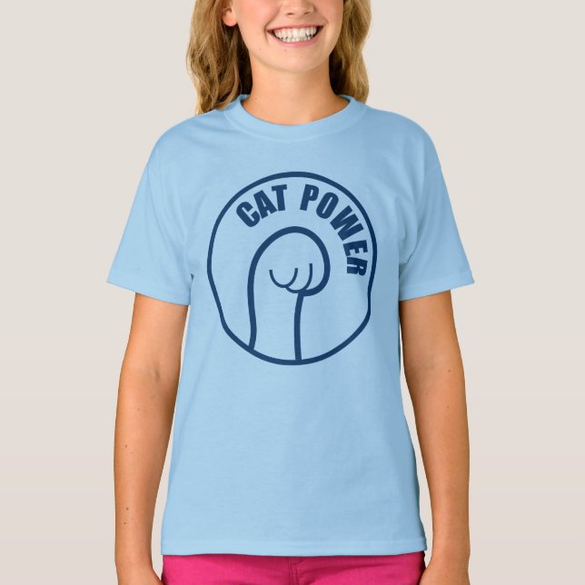 Cat Power T-Shirt (Front)