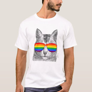 Cat Pride Sunglasses T-Shirt