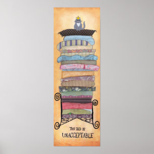 Cat Princess and the Pea Poster