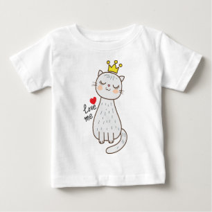 Cat princess baby T-Shirt