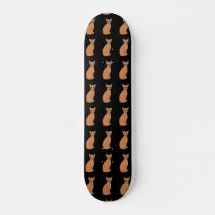 CAT PRINT SKATEBOARD