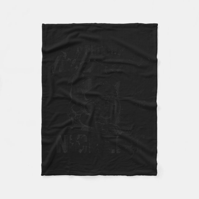 Cat Proud Member Of The Nice List Christmas Xmas  Fleece Blanket (Front)