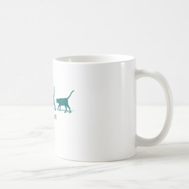 Cat Prowl Coffee Mug (Right)