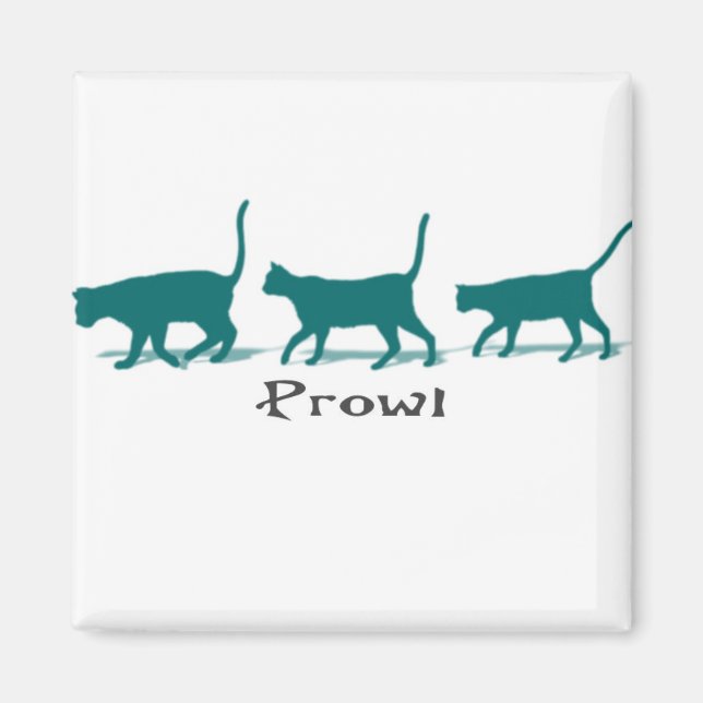 Cat Prowl Magnet (Front)