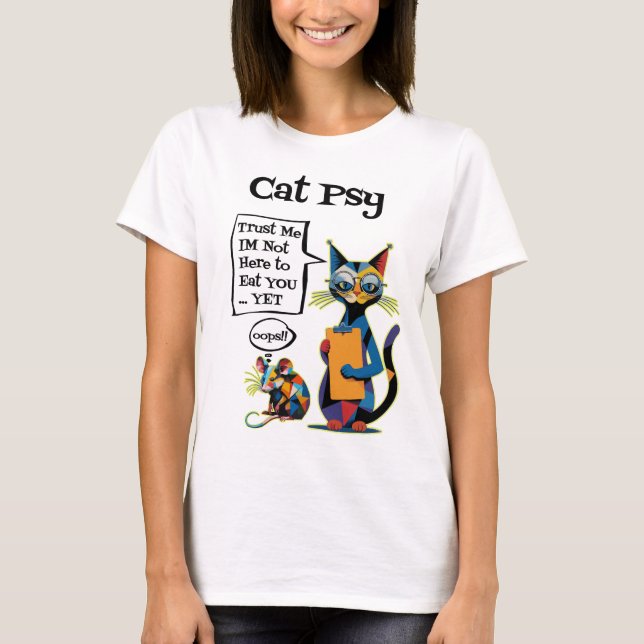 Cat Psy T-Shirt (Front)