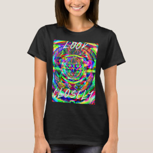 Cat Psychedelic Oversized Tee