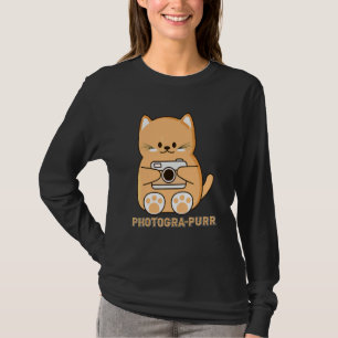 Cat Pun Photographer T-Shirt