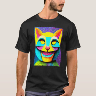 Cat Punk Cyborg Men Women Boys Girls T-Shirt