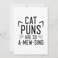 Cat Puns Are So Amewsing