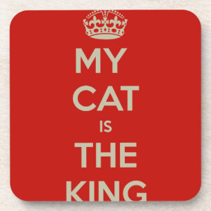 Cat Qoute Coaster