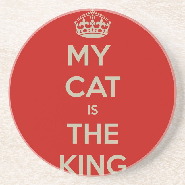Cat Qoute Coaster (Front)