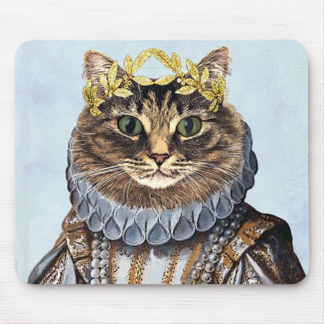 Cat Queen 2 Mouse Mat (Front)