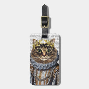 Cat Queen Luggage Tag