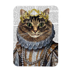 Cat Queen Magnet