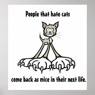 Cat Quotes 3 Poster