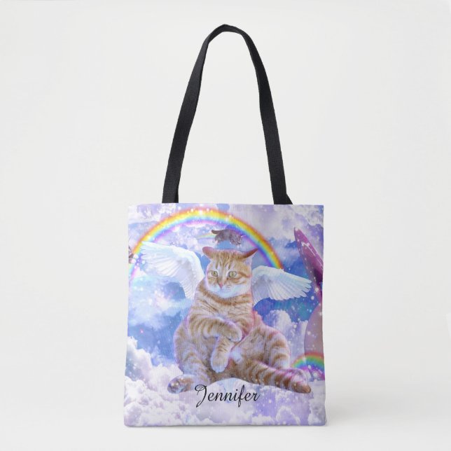 Cat r Unicorn - Caticorn                           Tote Bag (Front)