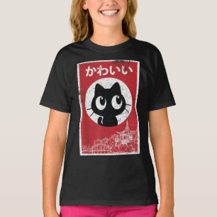 Cat Ramen Japanese Funny Graphic Kawaii Anime Gift T-Shirt